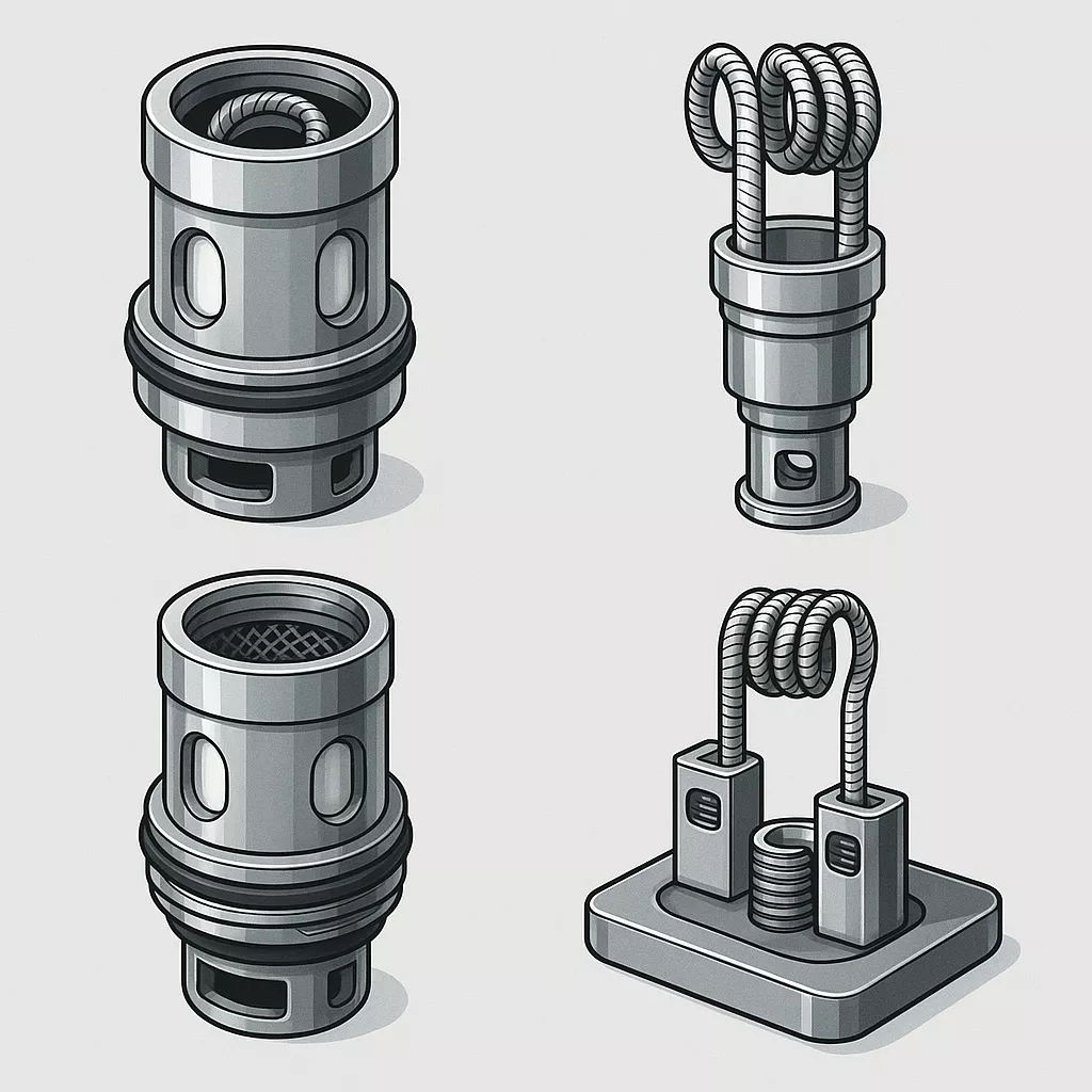 coils electronic cigarettes